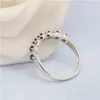 Anello da laboratorio in oro bianco 10 carati con zaffiro da 0,21 ct Moissanite da 0,15 ct per donna fatto a mano fidanzamento sposa anniversario regalo gioielleria raffinata