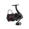 Hiumi Saltwater Surf Spinning Fishing Reel 13ステンレス鋼シールドベアリング強力なベーキング仕上げボディ4.11ギア比ベイトキャスティング