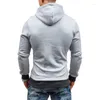 Hommes Down M-XXL Hoodie Automne Et Hiver Chaud Coton Doublé Veste Manteau Diagonal Zip Parkas Casaco