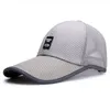 Mesh Mesh Baseball Cap respirável Summer Trucker Hat Chapéus ao ar livre Chapéus de pesca BONE GORAS Snapback Papai Cap hcs275