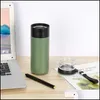 Water Bottles Stainless Steel Thermos Bottle Tea Portable With Infuser 500Ml Adt Drop Delivery Home Garden Kitchen Dining Bar Drinkwa Dh9C4
