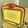 Andere Produkte maßgeschneiderte wiederaufladbare LED -Beleuchtung Message Message Board Bar Wine Flaschen Moderator Party Night Club Marquee Light Box U0330