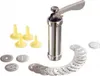 Baking Moulds Cookie Press Machine Biscuit Maker Cake Making Decorating Gun Kitchen Aluminum Icing Sets 230331