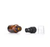 wholesale portable ambre brun verre bouteilles de pulvérisation d'huile essentielle pulvérisateur de brouillard conteneur voyage bouteille rechargeable 5 ml 10 ml 15 ml 30 ml 50 ml 100 ml