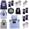 Basketball College 32 Richard Hamilton Jerseys UConn Huskies 2023 Final Four 15 Kemba Walker 34 Ray Allen 4 Ben Gordon 3 Jeremy Lamb 22 Rudy Gay Broderie NCAA