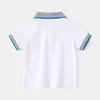 Magliette Estate Bambini Polo Camicie Tessuto di cotone Qualità T-shirt per bambini Magliette per bambini Abbigliamento per bambini 230331
