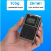 Radio HanRongDa HRD787 AMFMSWWB Full Band Support Mobile Phone APP Remote Control Mini Bluetooth TF Card Player 230331