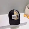 럭셔리 클래식 디자이너 모자 야구 모자 클래식 스트라이프 casquette 거리 모자 패션 야구 여성과 남성 차양 모자 스포츠 볼 모자 야외 여행 선물