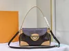 Designer-Luxury bags Luxury Beverly MM Shoulder M40121 M56808 canvas Brown ladies HandBag Luis crossbody purses
