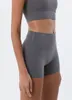 Lu Lu Lemons Yoga Shorts Suit LL Align Womens Sportsシームレスハイウエストパンツランニングジム下着トレーニング短いレギンス