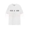 High Street Mens Hip Hop T Shirt Designer Women Letter TEE TEE MEN