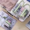 Storage Bags Simple Nylon Small Square Mesh Makeup Case Three-Dimensional Coin Purse Key ID Holder Zipper