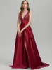 Sukienki imprezowe A-line błyszczące eleganckie zaręczyny Formalny suknia wieczorowa Iluzja szyi na pół rękawie długość podłogi z kryształami 2023