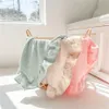 Blankets Swaddling Muslin Swaddle Crinkle Cotton Gauze Ruffle Baby Burp Cloths Throw Diapers Babi Bath Towel 120x120cm 230331