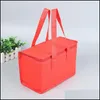 Other Kitchen Dining Bar Nonwoven Can Cooler Bag Portable Ice Pack Food Packing Container Dry Insated Bags Thermal Lunch Delivery Dhowm
