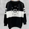 Gelişmiş Versiyon Kadınların Sweaters Fransa Modaya Giyim C Mektup Grafik 31 Nakış Moda Yuvarlak Boyun Koçu Chan Nel Hoodie Lüks Markalar Sweater Tops Teesd