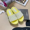 Slippers famous women summer small thick bottom slippers ladies flat flip flops candy color going