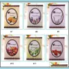 Sachet Bags New Natural Mtifunctional Air Freshener For Homes Car Mini Scent Bag Different Fragrances Rose Lemon Violet Drop Deliver Dhkdo