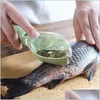 Cleaning Brushes Fish Skin Brush Scra Scale Graters Fast Remove Knife Peeler Scaler Scraper Fishes Scales Flaker Drop Delivery Home Dhspz