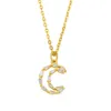Anhänger Halsketten 2023 Selling Shell Mary Heart Moon Halskette für femininen Charme Schmuck Accessoires Daily Wear Party Geschenk