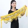 Stage Wear Secy Style Belly Dancing Clothing Belt Accessories Sequins Dance Triangular Bandage Hip Scarf