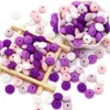Baby dentes brinquedos bobobox 100pcslot Silicone Beads redonds Ball Spacer para Jóias Fazendo Colar Diy Teether Toy 2303331