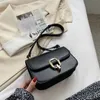 Women Inclined Shoulder Bags Fashion casual Womens Bag Small Handbag Totes High-capacity PU leather Large volume wholesale Girl Mobile Phone Bag Black 1301