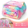 Coperta 11 Bagliore stellato nel buio Unicorno Regalo per bambini Compleanno Decorazioni per la camera da letto Unicorni Giocattoli Morbido e accogliente Tiro luminoso 230330