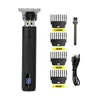 LCD Display Men's Hair Clipper Beard Trimmer laddningsbar hårklippmaskin Barber Rakaverkelektrisk Razor för herrstilverktyg Barbershop Tillbehör