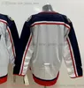 Filme College Ice Hockey usa camisas costuradas 13camatkinson 29patriklaine 71nickfoligno Men Jersey