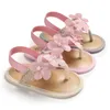 Sandales Nouveau Bébé Fille Fleur Paillettes Chaussures D'été Filles Sandales Chaussures De Vacances Prewalker Z0331