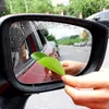 2 Pcs Car Rainproof Clear Film Rearview Mirror Protective Anti Fog Waterproof Film Auto Sticker Accessories 95x95/110x150mm