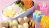 Baking Moulds 3pcsset Bear Flower Rabbit Sand Mold Cutter Bread Biscuits Embossed Device Cake Tools Rice Balls Lunch Mould E048 230331