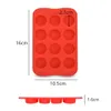 100st/Lot Glass Tools Silicone Ice Cube Molds Mini Multi Shapes Home Silicone Ice Grids Chocolate Ice Boxes Ice Mold Tools (4 Färger)