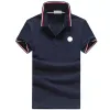 2023 Marque de luxe Polo de créateur pour hommes T-shirt d'été à la mode respirant à manches courtes revers haut décontracté Polo Simple