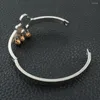 Bangle Wholesale Fashion Stainless Steel Jewelry Cuff For Women Bijoux En Acier Inoxydable Femme BRYZ083