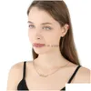 Colliers de pendentif Nouveaux lettres princesse de Babygril Angle pour femmes pour femmes