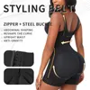 Damen Shapers Fajas Colombianas Taillentrainer Body Shaper Bauch Abnehmen flacher Bauch postpartaler Gürtel Shapewear Push Up BuLifter Korsett