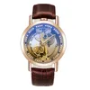 Relojes de pulsera Shenhua 2023 para hombre, relojes mecánicos automáticos, moda de lujo, volante de diamante transparente hueco