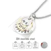 Pendant Necklaces Stainless Steel Lettering Necklace You Me Forever Confessions Gift