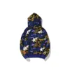 Felpe con cappuccio da uomo Felpe uomo da bagno Ape Shark Hood Herons Zip Felpa con cappuccio Ape Sta Felpa con cappuccio