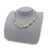 Femme Manchette Designer Collier De Perles De Mode Double G De Mariage De Luxe Collier En Cristal Bijoux Femmes Hommes Cadeau GGity Précieux Métal Hip Hop Collier hufuy