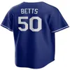 2023 New 50 Mookie Betts Jerseys Freddie Freeman Baseball Trevor Bauer 22 Clayton Kershaw 7 Julio Urias Justin Trea Turner Walker Buehler Chris Taylor