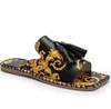 Slippers zomerstijl handgemaakte etnische totem kwast zachte doek plat bodem dames mode casual all-match