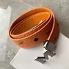 Klassischer Designergürtel WCW Buckle Mode Echte Leder -Damengürtel Herren Gold Silber Schwarzer Buchstaben