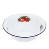Bowls Nut Platter Stainless Steel Bowl Vintage Tray Salad Dressing Container Camping Dinnerware Dinner Plates Enamel Basin