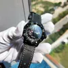 Montre-bracelets Reef Tiger / RT Black Automatic Dive Watchs Men 200m STRAP DE TEMPLE ARRÉPERS