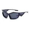 Designer-Sonnenbrille coole Sonnenbrille unregelmäßige Linse Sonnenbrille trendige Mode Damen Markenbrille UV400 Linse Outdoor Radfahren Modebrillen