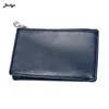 Wallets Men Ultra-thin Short Wallet Simple Zipper Coin Purse Solid Color PU Leather Card Holder Organizer Bag Pocket