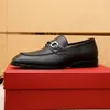 New 2023 Mens Dress Shoes Genuiene Leather Brand Designer Party Wedding Flats Male Casual Business Driving Shoes Size 38-45